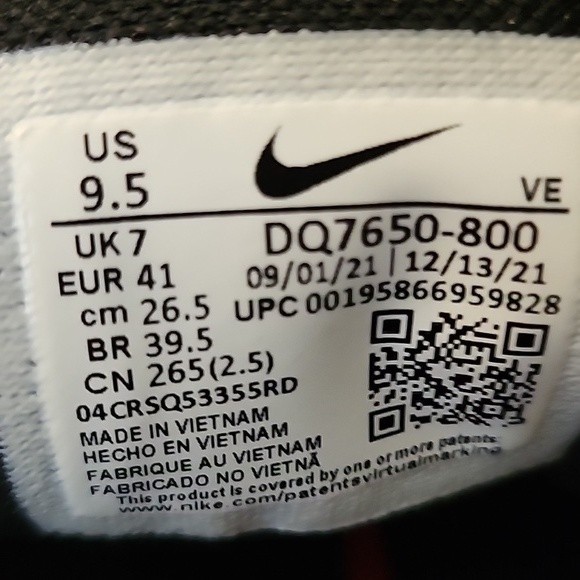 NIB Nike Women's Zoom Pegasus 38 Burnt Sunrise/Habanero Red Size 9.5 - Picture 9 of 9